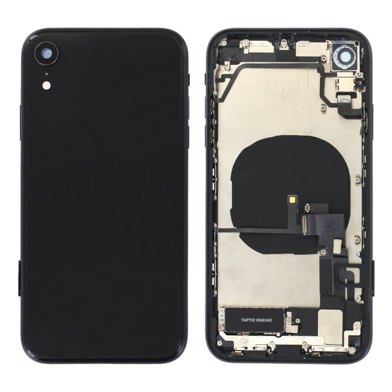 CHASSIS VITRE ARRIERE IPHONE XR NOIR