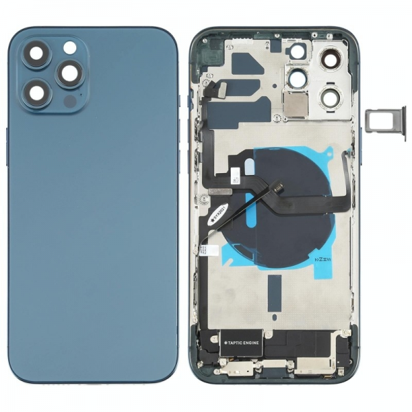 CHASSIS IPHONE 12 PRO MAX BLEU