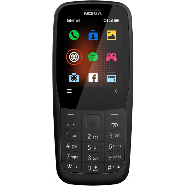 Nokia 220 Double Sim Noir neuf