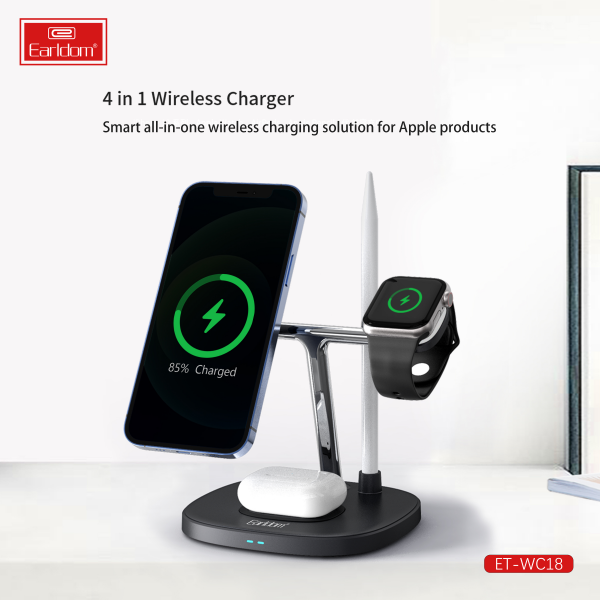 EARLDOM WIRELESS CHARGER 4...