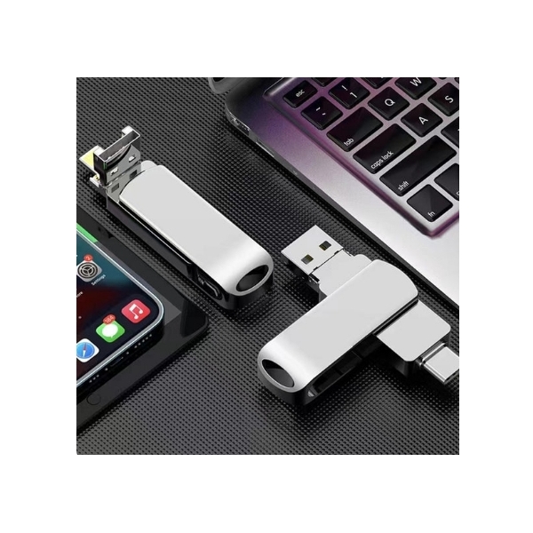 CLE USB 3.0 3-EN-1 USB/...