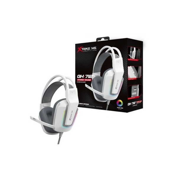 CASQUE GAMING RGB XTRIKE ME...