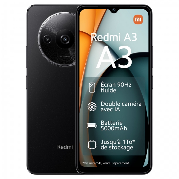 Redmi A3 Midnight Black...