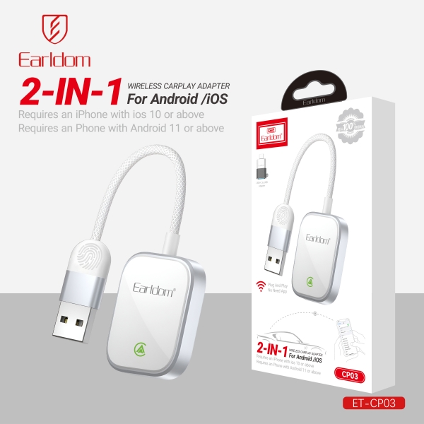 ADAPTATEUR WIFI 2-1 CARPLAY...