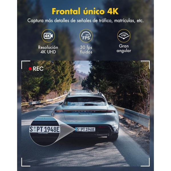 DASHCAM D600 4K&WIFI