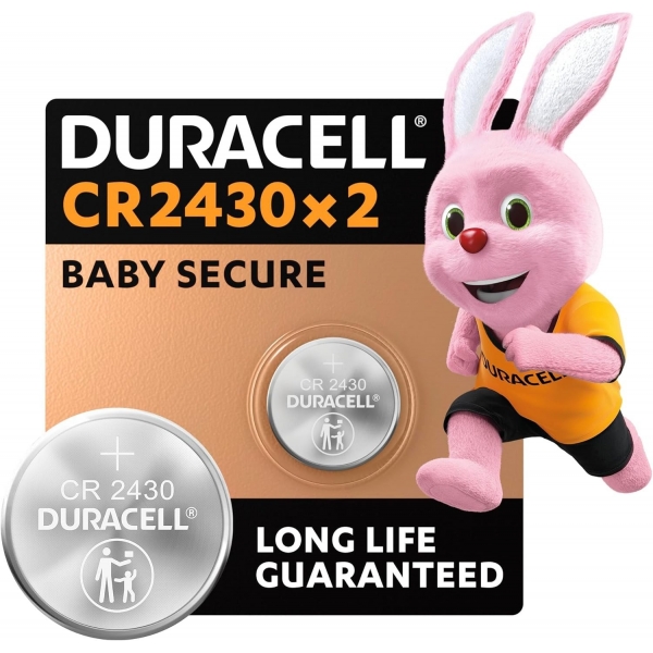 DURACELL 2430 Piles Boutons...