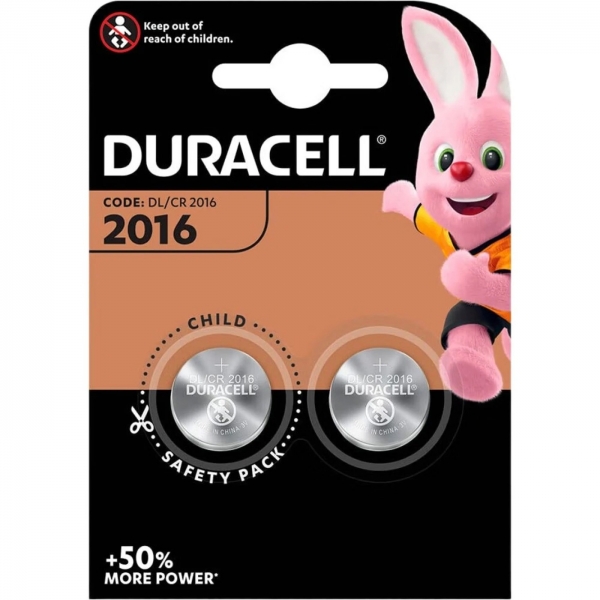 DURACELL 2016 Piles Boutons...