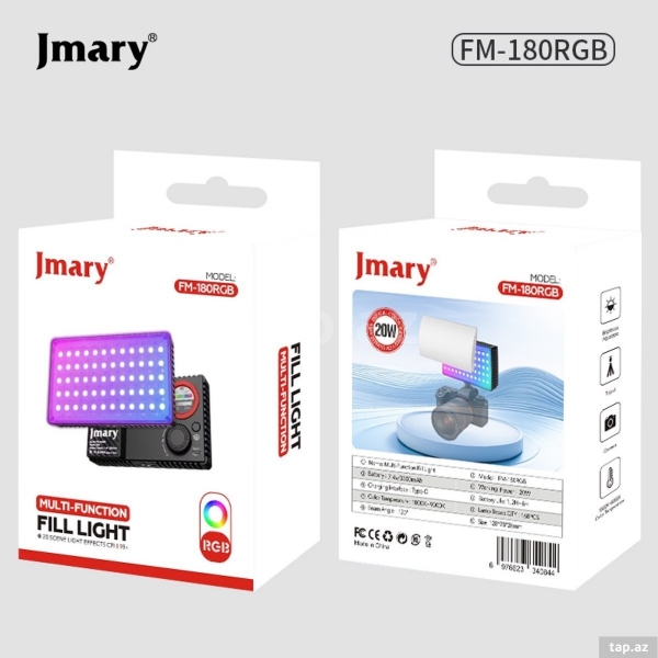 JMARY FM-180 RGB - Lampe...