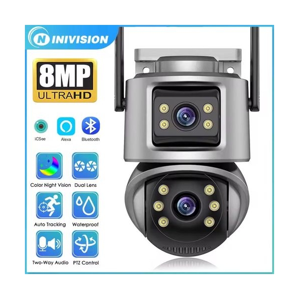 CAMERA WIFI DUAL CAMERA PTZ...