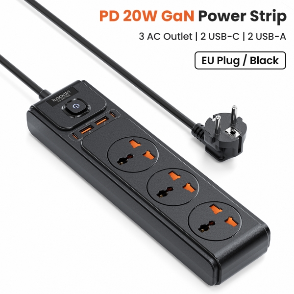 MULTIPRISE 3 SOCKET ET 4...