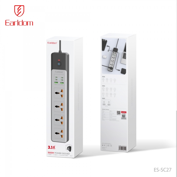MULTIPRISES 4 SOCKET + 6...